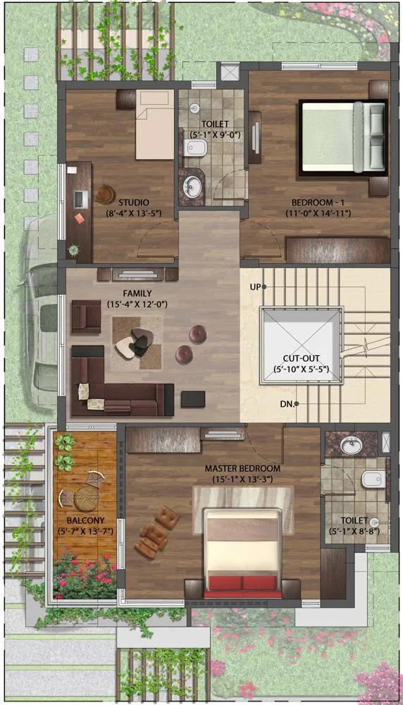 NVT Mystic Garden floor plan 6