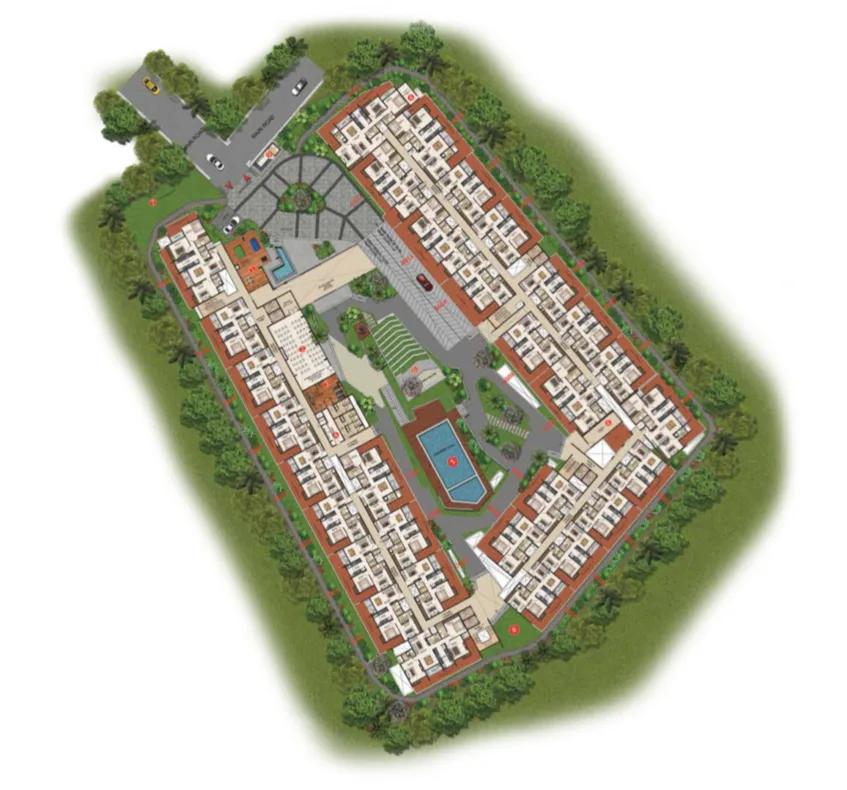 Layout plan of CasaGrand Lorenza