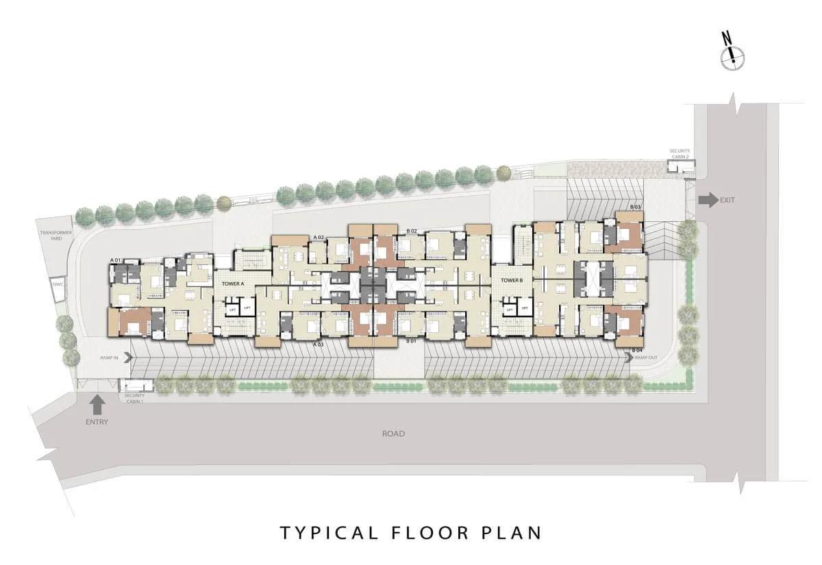 Layout plan of DNR Spring Leaf