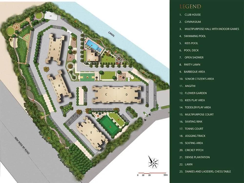 Layout plan of Kolte Patil Life Republic