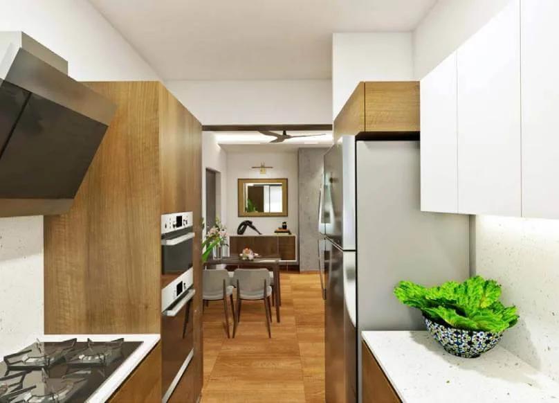 Brigade Orchards Goldspire 1.5 BHK floor plan