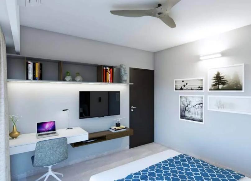 Brigade Orchards Goldspire 1.5 BHK floor plan