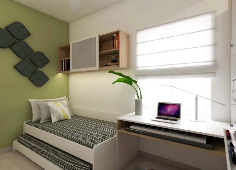 Brigade Orchards Goldspire 2 BHK floor plan