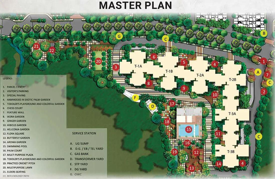 Layout plan of Shriram Mangalam