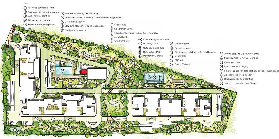 Layout plan of Nikoo Homes 6