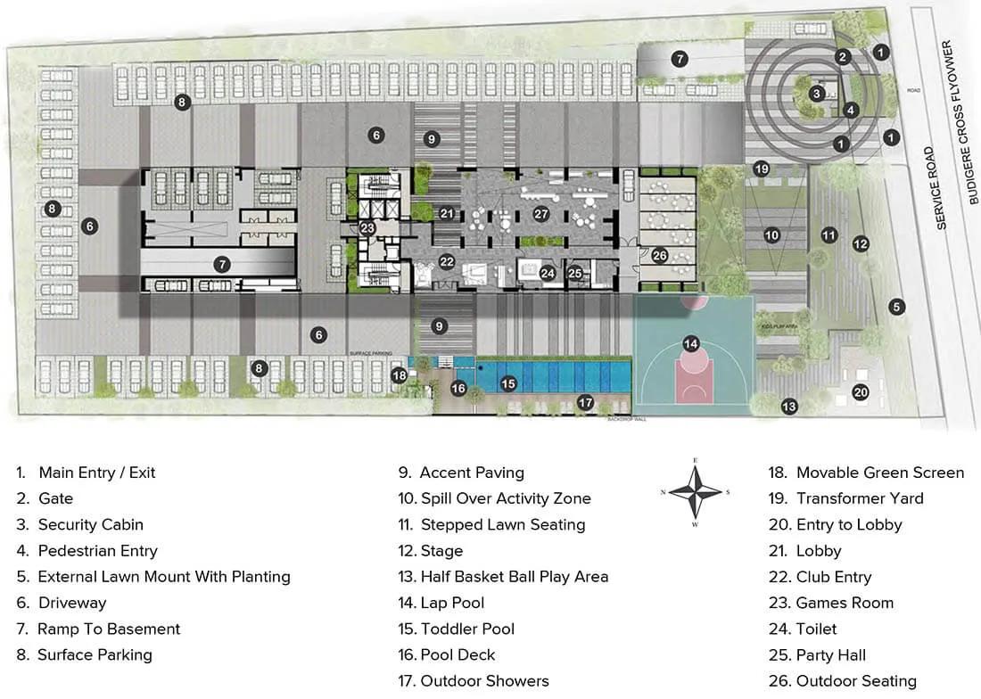 Layout plan of ARATT Alchemy One