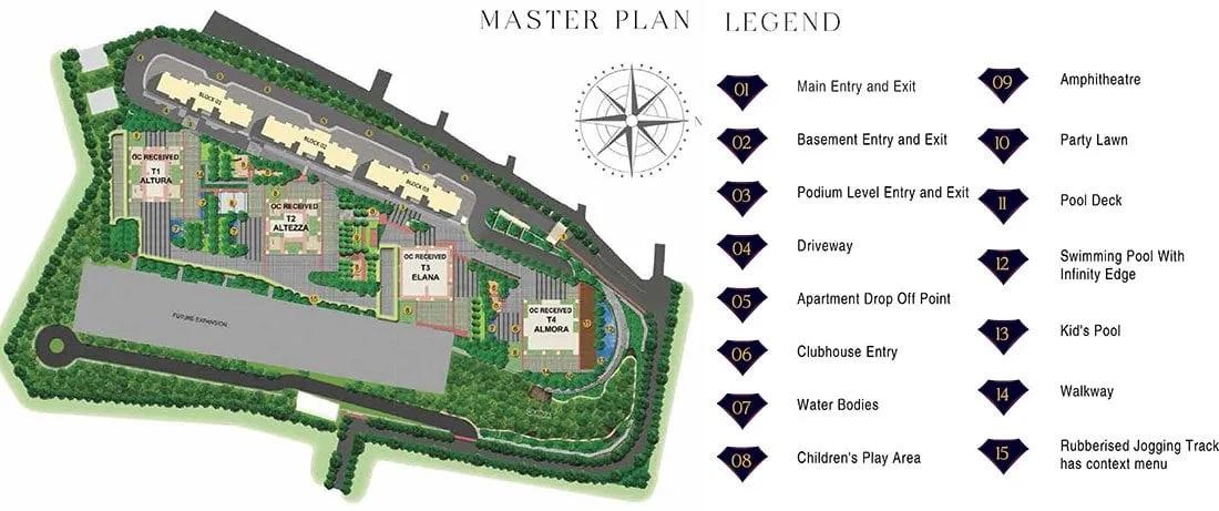 Layout plan of TATA Promont Phase 2