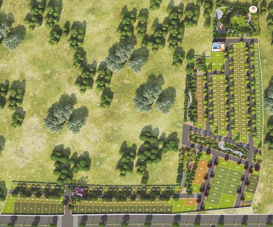 Layout plan of Bluejay Signature