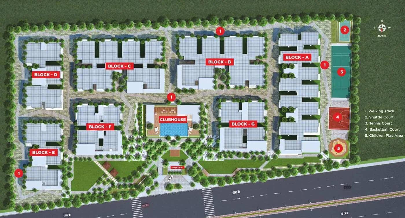 Layout plan of EIPL Apila