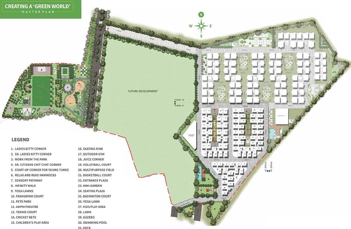 Layout plan of Urbanrise Spring Is In The Air