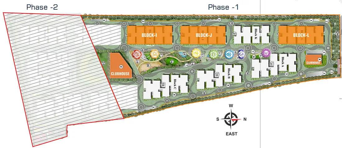 Layout plan of Raghuram A2A Homeland