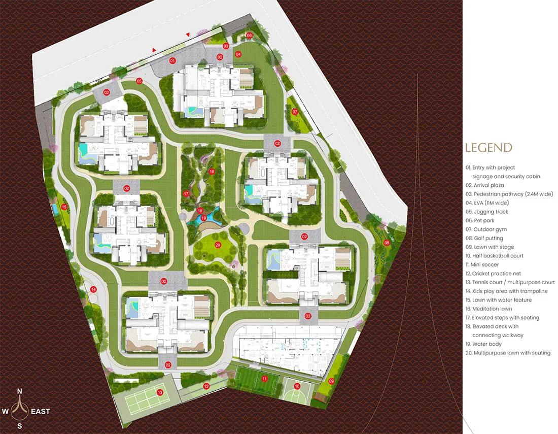 Layout plan of Team4 Arka