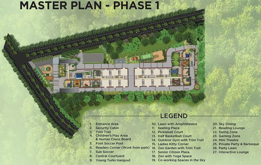 Layout plan of Urbanrise Opulence