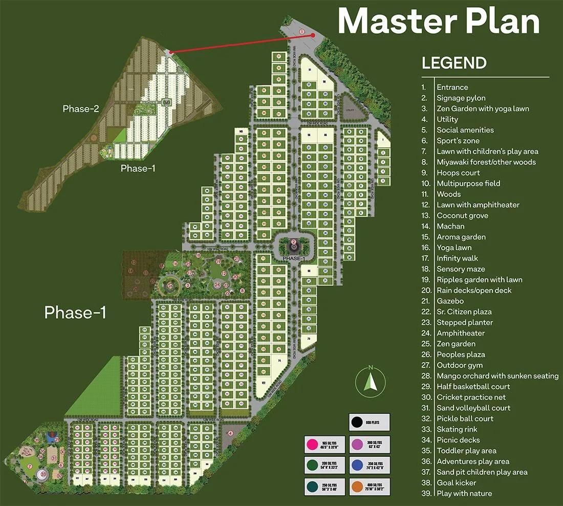 Layout plan of Urbanrise Galleria Gardens
