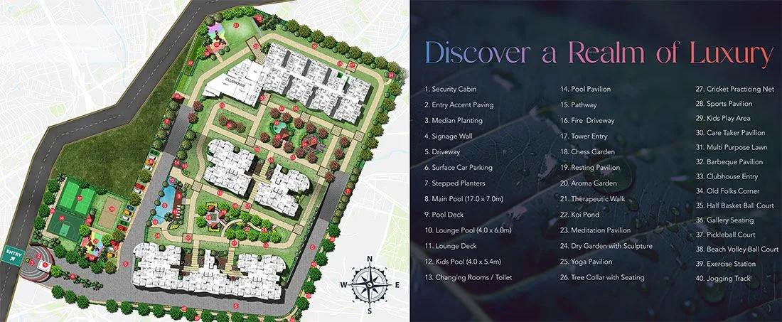 Layout plan of Signature Heights