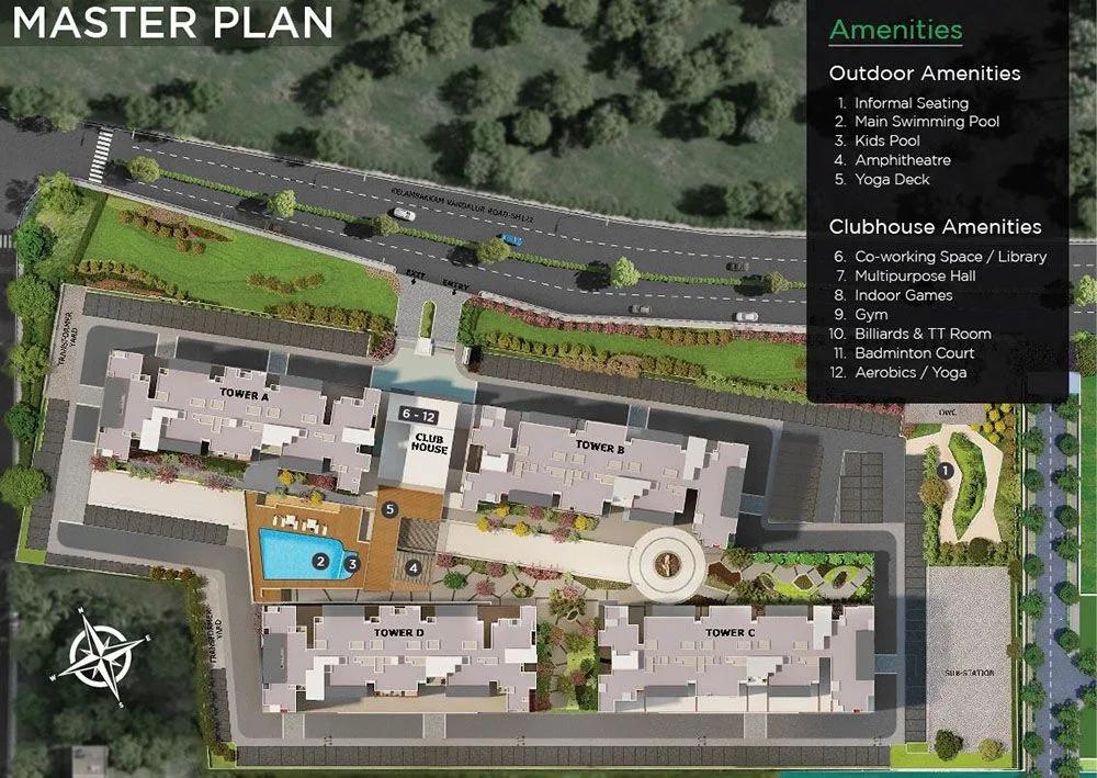 Layout plan of Provident Bayscape