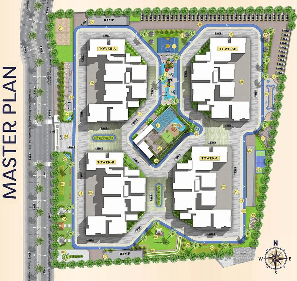 Layout plan of Habulus Tranquil