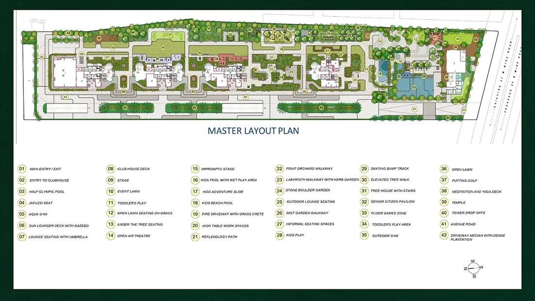 Layout plan of Arvind Sylva