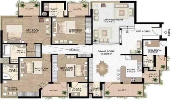 Godrej Florenne floor plan 3