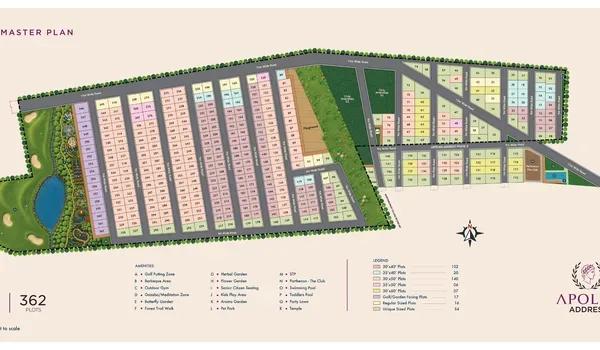 Layout plan of Address Maker Apollo