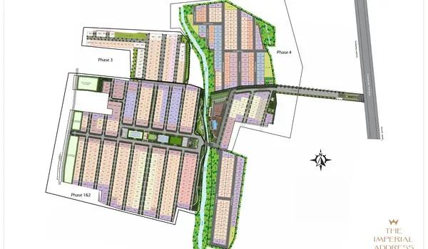 Layout plan of The Imperial Address