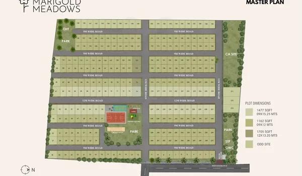 Renaissance Marigold Meadows master plan