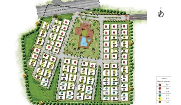 Prestige Glenwood master plan