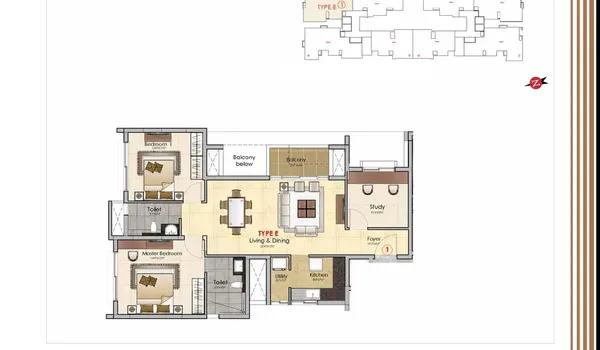 Prestige MSR floor plan