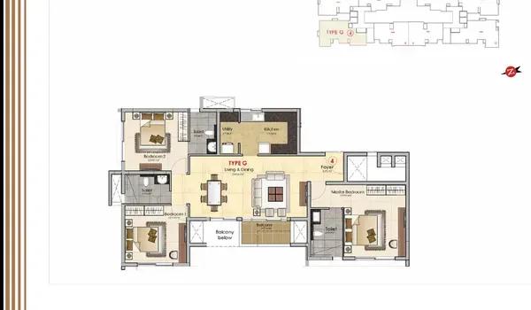 Prestige MSR floor plan