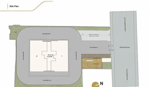 Prestige Spenser Heights master plan