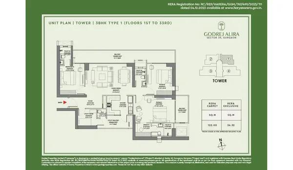 Godrej Alira floor plan
