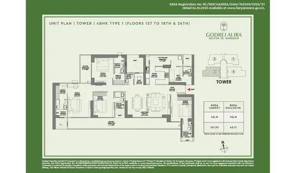 Godrej Alira floor plan