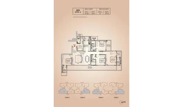 Godrej Aristocrat floor plan