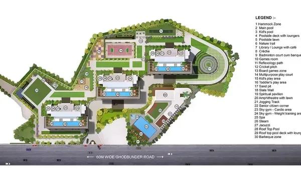 Godrej Exquisite master plan