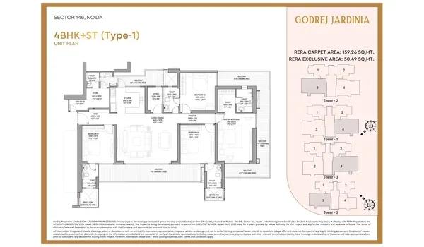 Godrej Jardinia floor plan