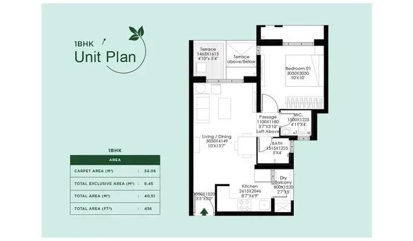 Godrej Meadows floor plan