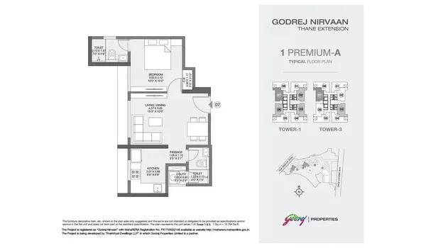Godrej Nirvaan floor plan