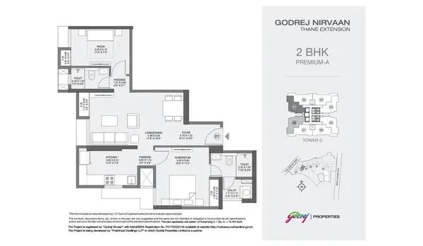 Godrej Nirvaan floor plan