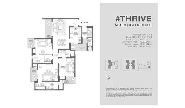 Godrej Nurture floor plan