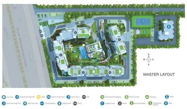 Godrej Oasis master plan