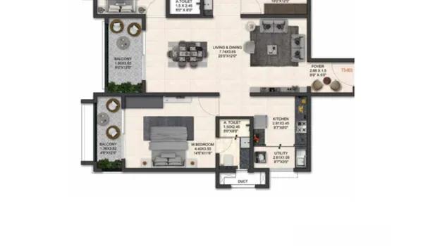 World of Gardens floor plan
