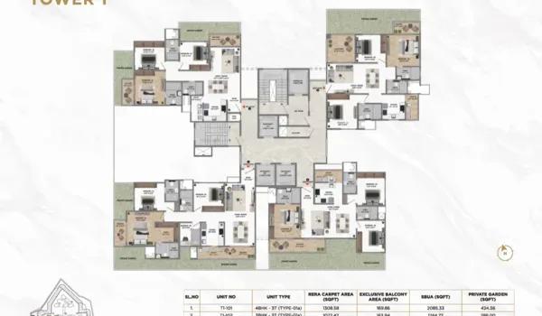 Fortune Seven floor plan