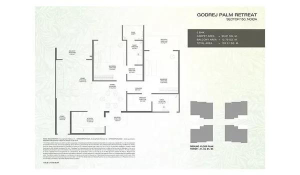Godrej Palm Retreat floor plan