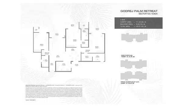 Godrej Palm Retreat floor plan