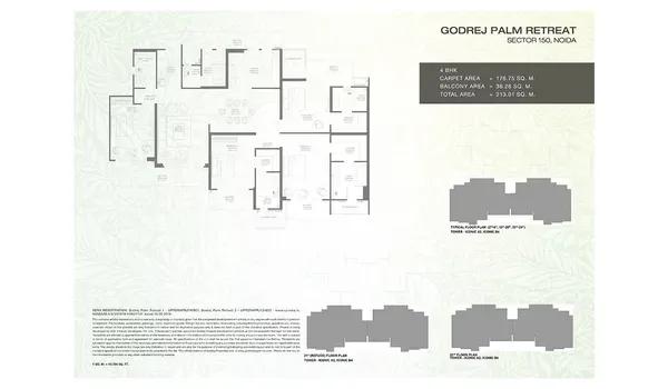 Godrej Palm Retreat floor plan