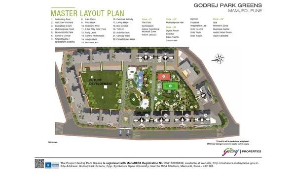 Godrej Park Greens master plan