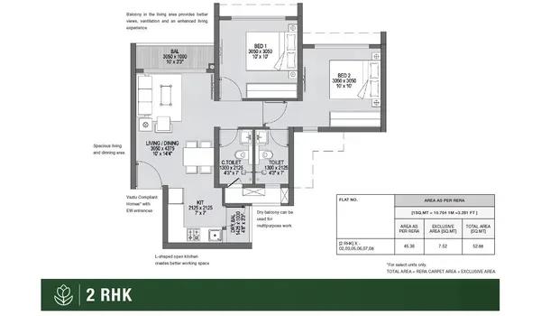 Godrej Park Greens floor plan