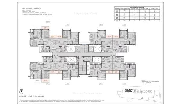 Godrej Park Springs floor plan