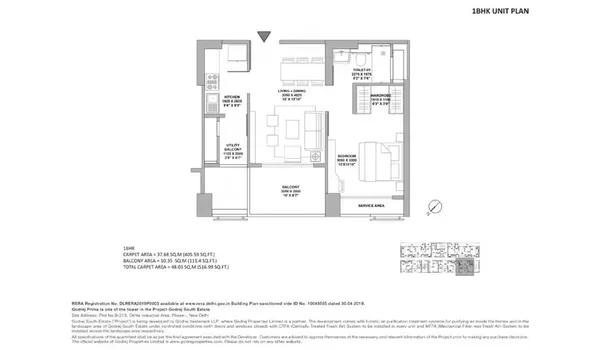 Godrej Prima floor plan