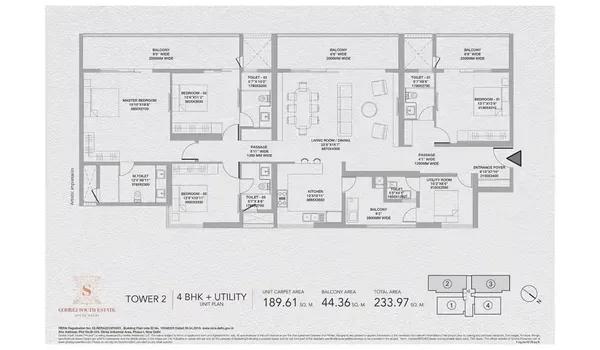 Godrej Prima floor plan